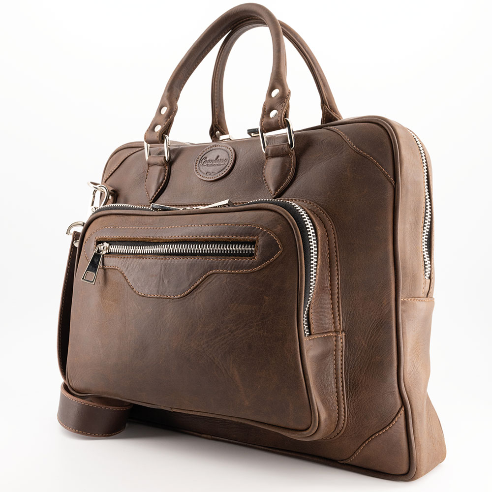 Barcelona - Diesel Brown - Grandezza Leather Co