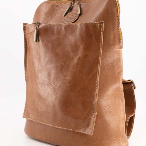 Backpack Eco Tan OTV-Top-RAW-1