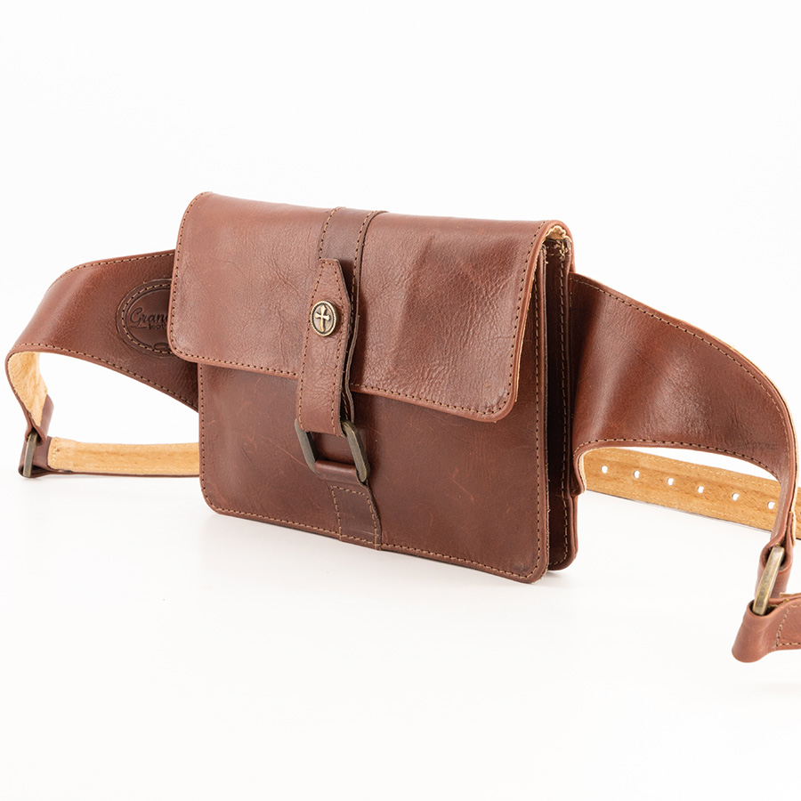 Waist and Chest bag bourbon OTV Cross-Top-RAW-1
